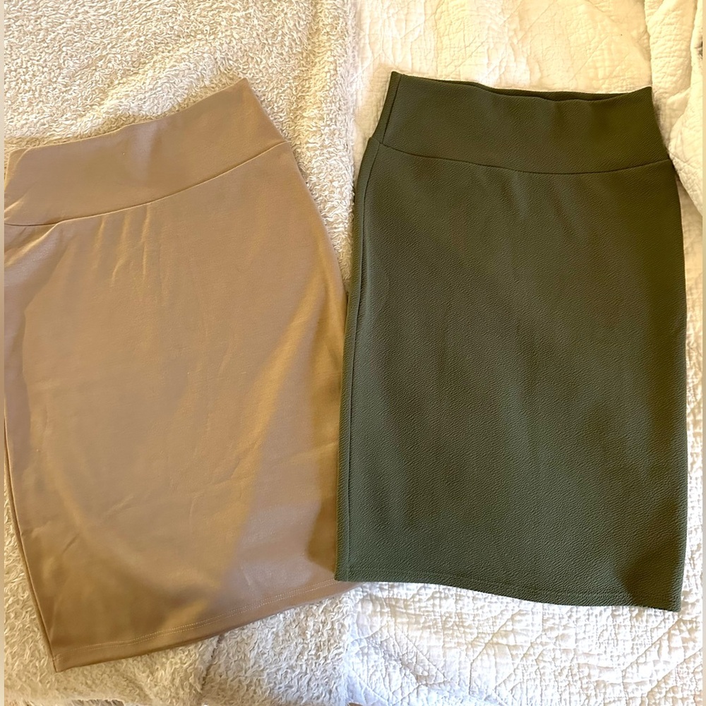 Pair of Women’s size S pencil skirts from Lularoe